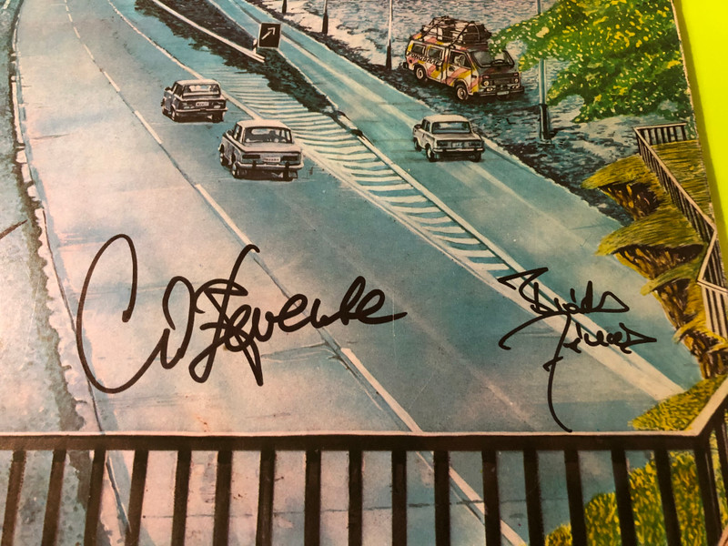 Útközben Fonográf Pepita Signed Hungarian Prog Rock Vinyl LP (ÚtközbenFonográf)