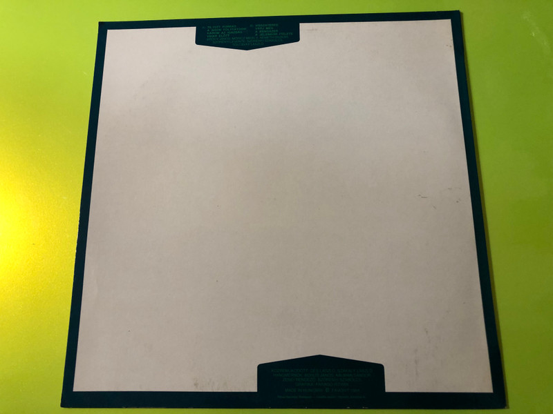 Jelenkor Fonográf Signed Favorit Hungarian Rock Vinyl LP (JelenkorFonográf)