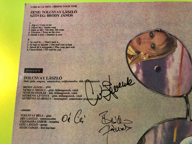 Tolcsvay László - Várd ki az időt Vinyl LP (Pepita Records)