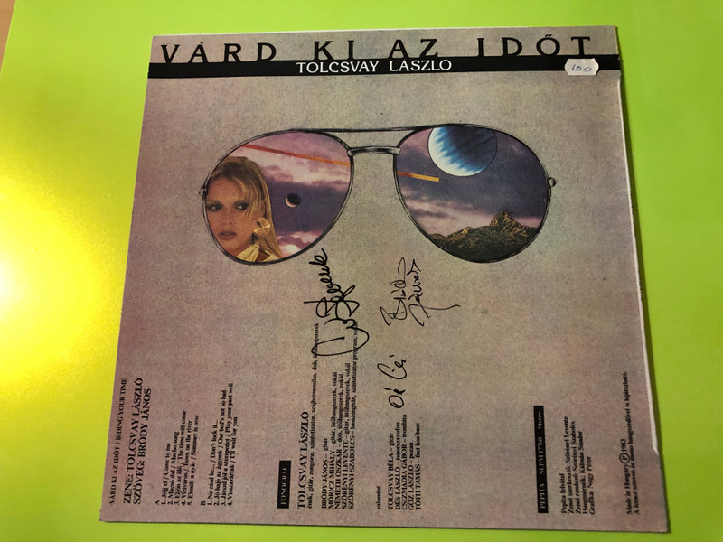 Tolcsvay László - Várd ki az időt Vinyl LP (Pepita Records)