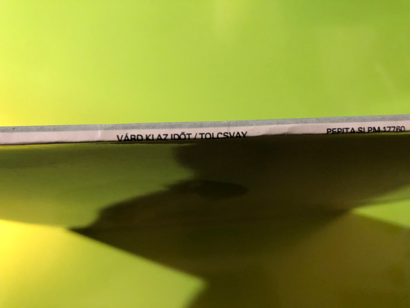 Tolcsvay László - Várd ki az időt Vinyl LP (Pepita Records)