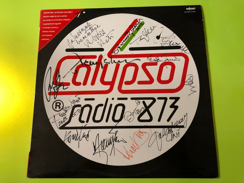 Favorit Records - Calypso Rádió 873 Compilation Vinyl LP (Multi-Signed) (CalypsoRádió873)