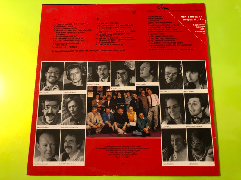 Favorit Records - Calypso Rádió 873 Compilation Vinyl LP (Multi-Signed) (CalypsoRádió873)
