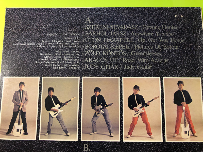 Favorit Faragó "Judy" István Judy Guitar Vinyl LP (FaragóJudy)