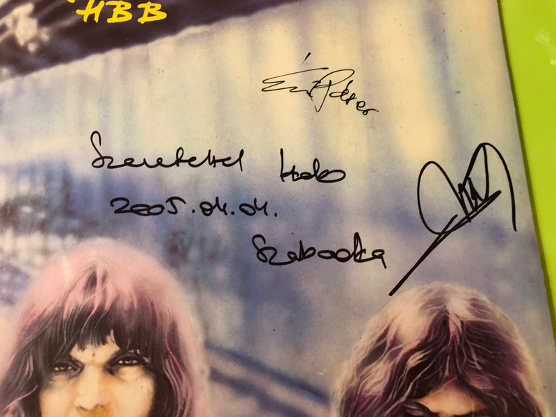 Pepita Hobo Blues Band Középeurópai Hobo Blues Autographed Vinyl LP (HoboBluesBand)