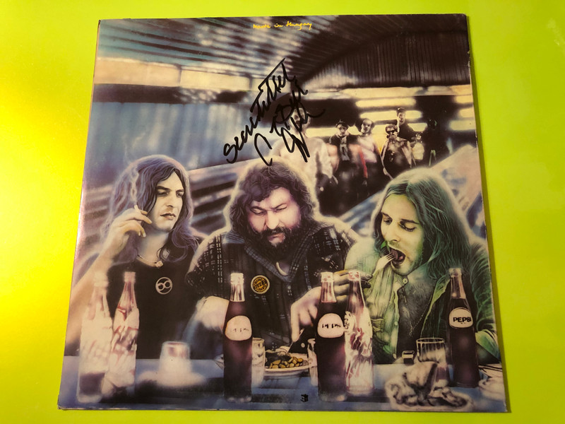 Pepita Hobo Blues Band Középeurópai Hobo Blues Autographed Vinyl LP (HoboBluesBand)