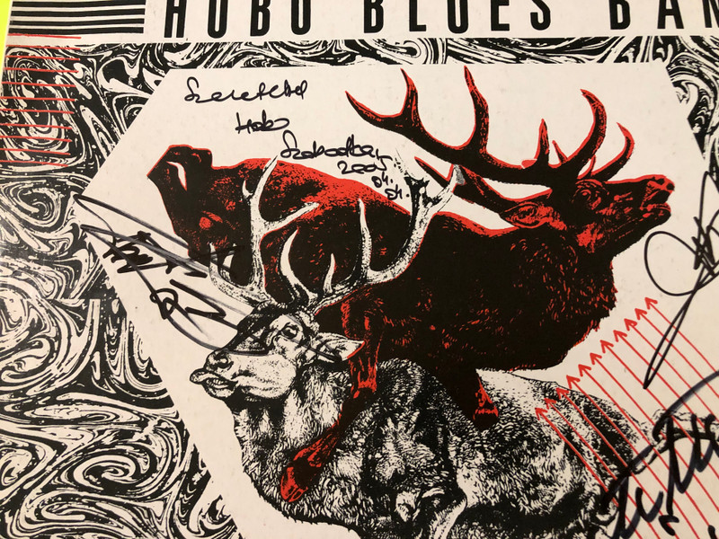 Favorit Hobo Blues Band Vadászat Autographed Double Vinyl LP (HoboBluesBand02)