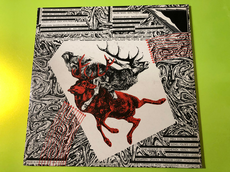 Favorit Hobo Blues Band Vadászat Autographed Double Vinyl LP (HoboBluesBand02)