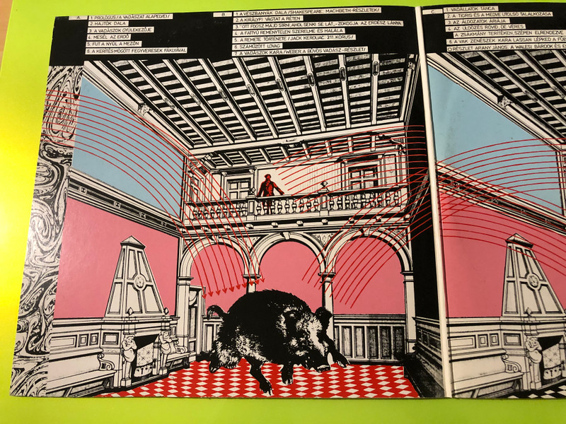 Favorit Hobo Blues Band Vadászat Autographed Double Vinyl LP (HoboBluesBand02)