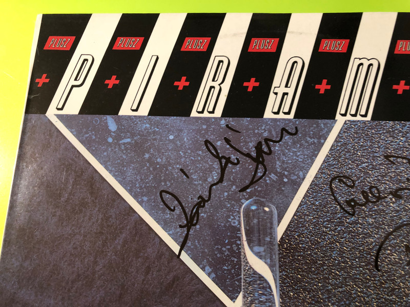 Pepita Piramis Plusz Autographed Hard Rock Vinyl LP (PiramisPlusz)