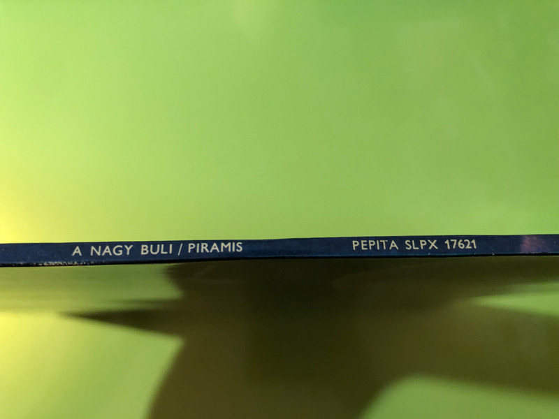 Pepita Piramis 4 A nagy buli Autographed Live Vinyl LP (Piramis4Anagybuli)