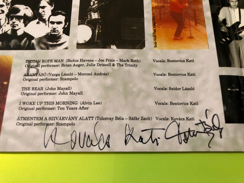 Moiras Scampolo Under the Rainbow Autographed Rare Vinyl LP (MoirasScampolo)