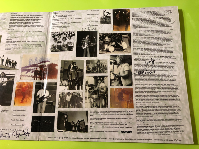 Moiras Scampolo Under the Rainbow Autographed Rare Vinyl LP (MoirasScampolo)