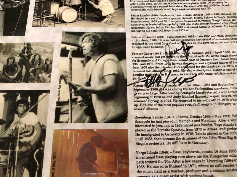 Moiras Scampolo Under the Rainbow Autographed Rare Vinyl LP (MoirasScampolo)