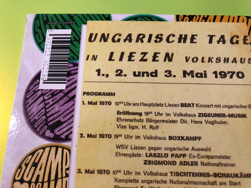 Moiras Scampolo Under the Rainbow Autographed Rare Vinyl LP (MoirasScampolo)