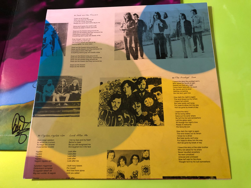 Collective Art Omega Kiabálj, énekelj! Autographed Rarities Vinyl LP (5999885224104)