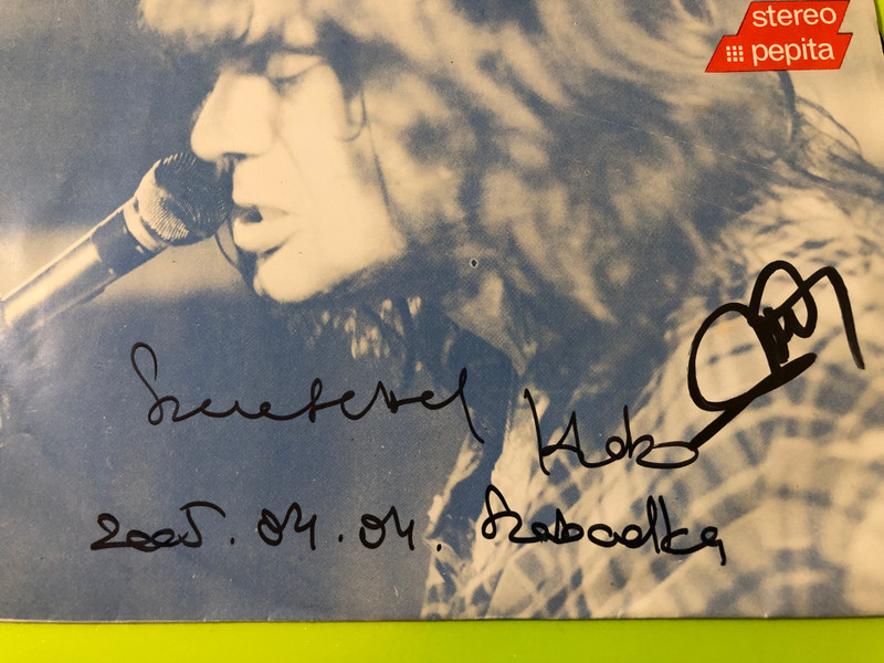 Hobo Blues Band Autographed 7" Vinyl Single - Rolling Stones Blues (HoboBluesBand01)