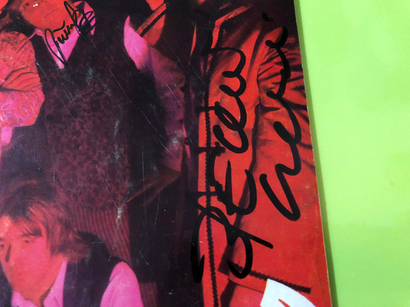 Omega Autographed 7" Vinyl Single - Dead Are The Flowers / Prodigal Son (1970) (OmegaDeadFlowers)