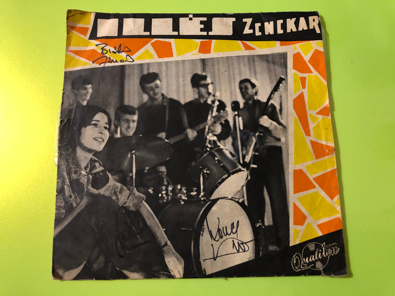 Illés Zenekar Autographed 7" Vinyl EP - Long Tall Sally / Chapel of Love (1964) (LongTallSally)