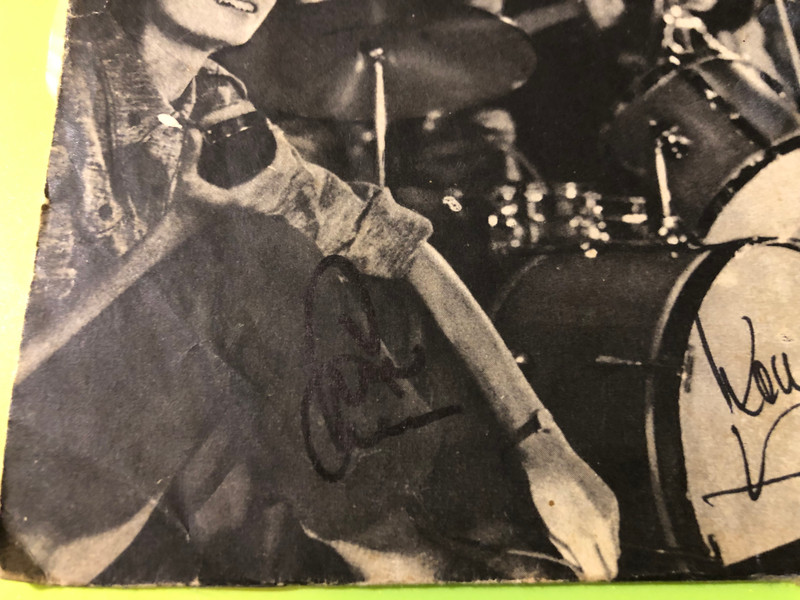 Illés Zenekar Autographed 7" Vinyl EP - Long Tall Sally / Chapel of Love (1964) (LongTallSally)