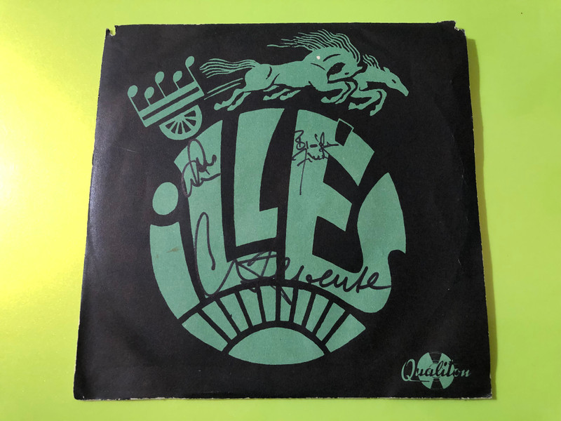 Illés Együttes Autographed 7" Vinyl EP - Légy jó kicsit hozzám (1966) (Légyjókicsithozzám)