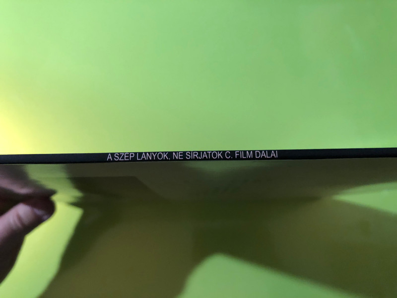 Szép lányok, ne sírjatok! - Original Motion Picture Soundtrack Vinyl LP by Moiras Records (5991111812178)