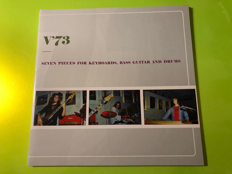 V’73 - Seven Pieces for Keyboards, Bass Guitar and Drums Vinyl LP by Moiras Records (5991315912131)