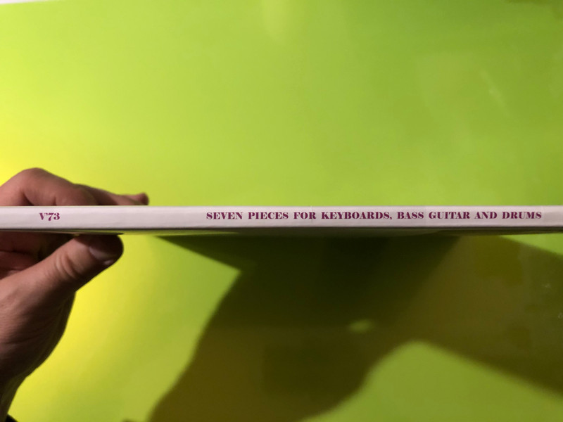 V’73 - Seven Pieces for Keyboards, Bass Guitar and Drums Vinyl LP by Moiras Records (5991315912131)