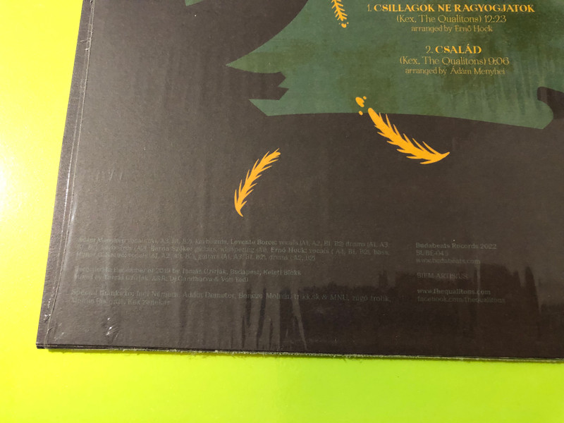 The Qualitons - Kexek Vinyl LP by Budabeats Records (TheQualitonsKexek)