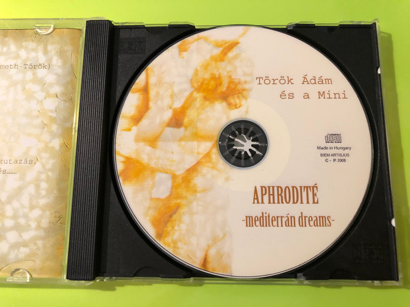 Török Ádám és a Mini - Aphrodité SystemSoft Jazz-Rock CD (Signed Copy) (5990697258004)