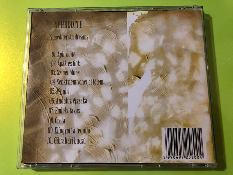 Török Ádám és a Mini - Aphrodité SystemSoft Jazz-Rock CD (Signed Copy) (5990697258004)