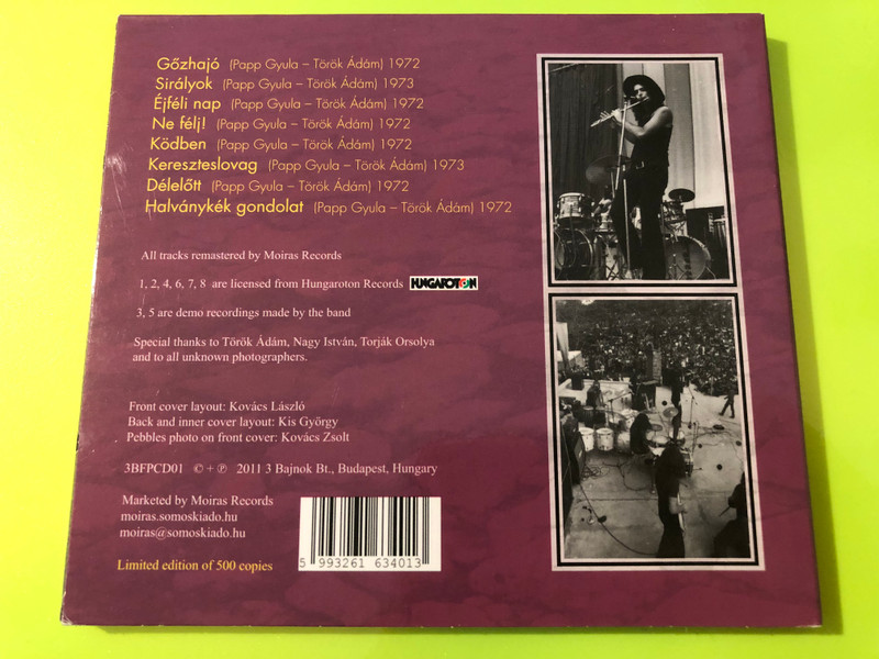 Mini - Fruit Pebbles Moiras Records Limited Edition Jazz-Rock CD (Signed) (5993261634013)