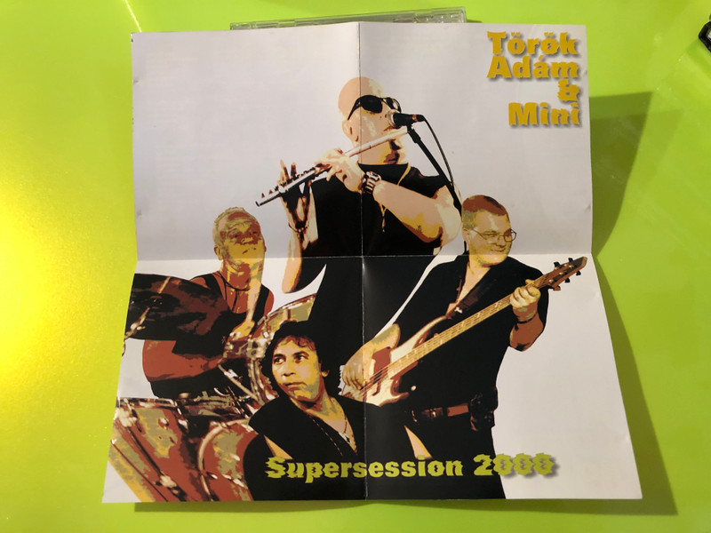 Török Ádám & Mini - Supersession 2000 Narrator Records Jazz-Rock Live CD (Signed) (5998733100164)