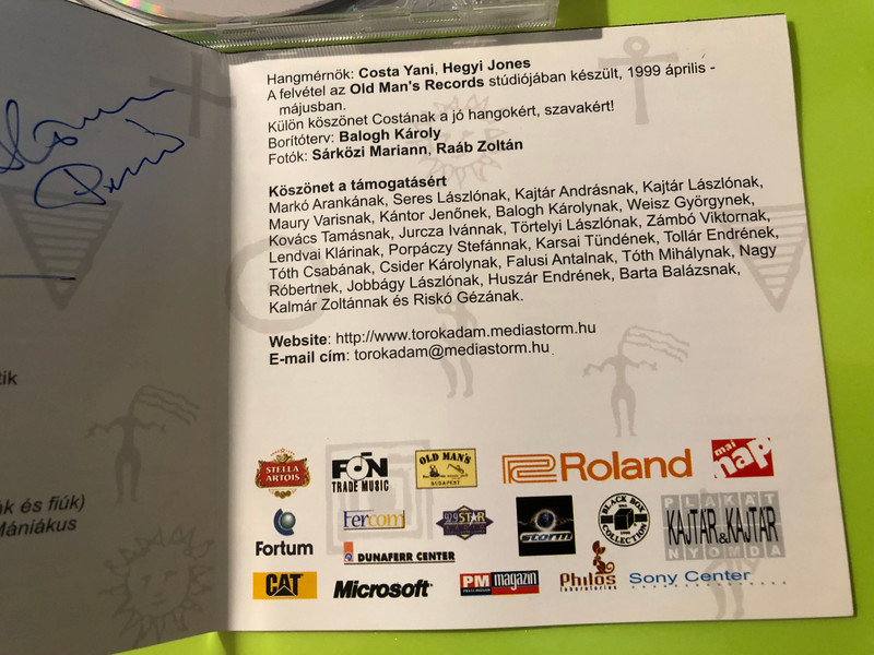 Török Ádám és a Mini - Misztikus utazó Narrator Records Jazz-Rock CD (Signed) (5998733100126)