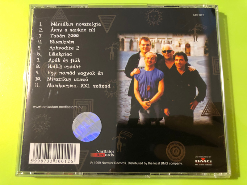 Török Ádám és a Mini - Misztikus utazó Narrator Records Jazz-Rock CD (Signed) (5998733100126)