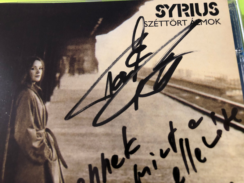 Syrius: Széttört álmok – Rare Hungarian Progressive Jazz-Rock Autographed CD (Hungaroton) (5991811749125.)
