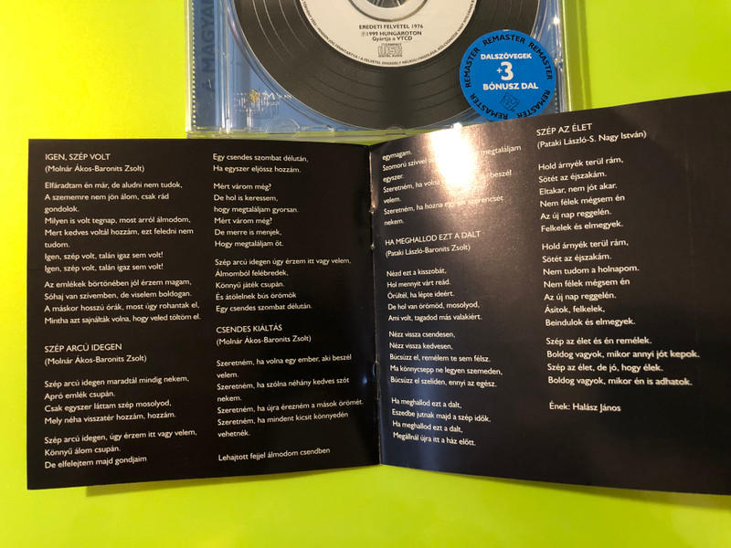 Syrius: Széttört álmok – Rare Hungarian Progressive Jazz-Rock Autographed CD (Hungaroton) (5991811749125.)