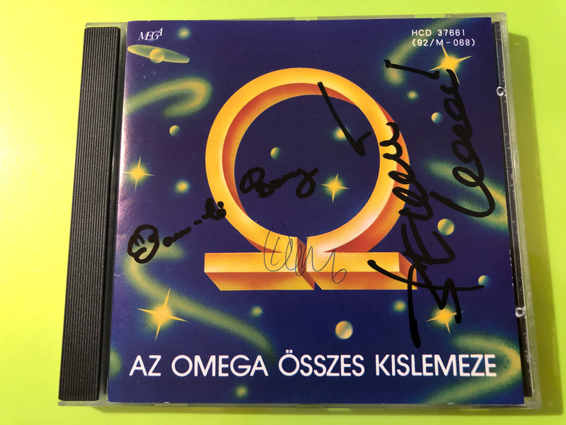 Omega: Az összes kislemeze 1967–1971 – Rare Autographed Hungarian Rock CD (Hungaroton-Gong) (5991813766120.)
