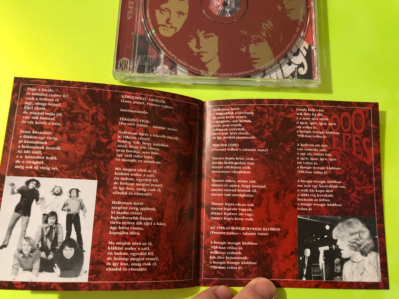 Omega: 10000 Lépés - Rare Autographed Psychedelic Rock Remastered CD (Hungaroton) (5991811740023.)