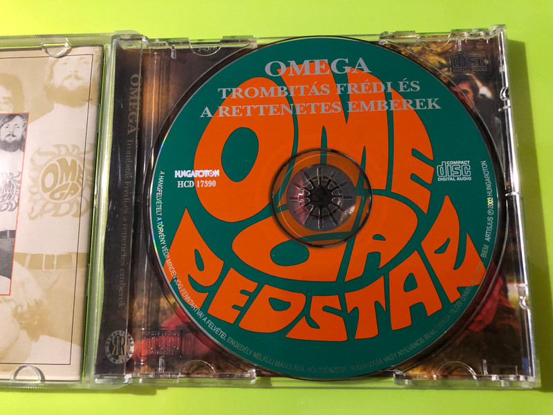 Omega: Trombitás Frédi és a rettenetes emberek – Rare Autographed Remastered CD (Hungaroton) (5991811739027.)
