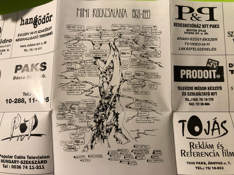 Mini Együttes: 25 év Rock – Rare Autographed Jubilee Rehearsal CD (Lézer Kft.) (MiniEgyüttes25évRock)