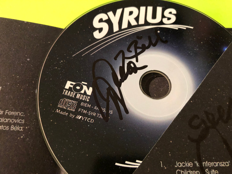 Syrius: Anno Live – Rare Autographed Progressive Jazz-Rock 2CD Book Edition (Fon-Trade) (SyriusAnnoLive)