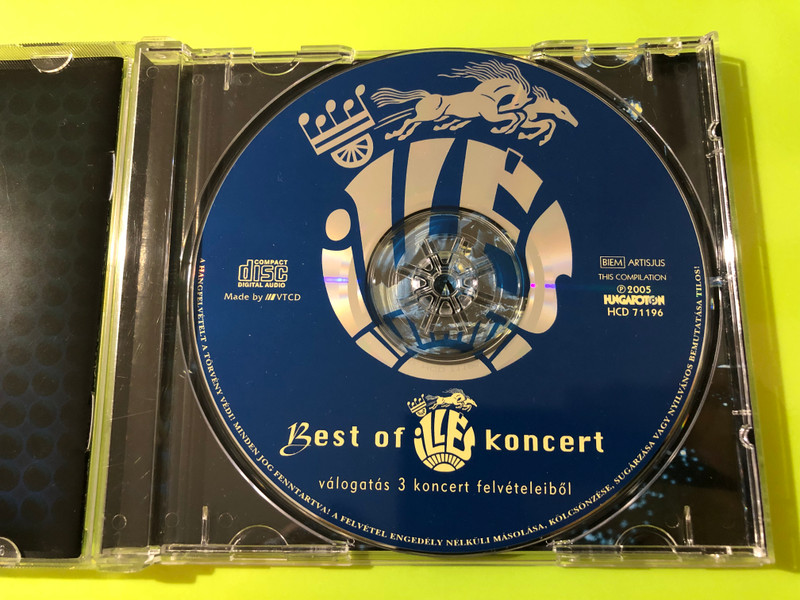 Hungaroton Best of Illés-koncert Live Anthology Audio CD - Autographed (5991817119625.)
