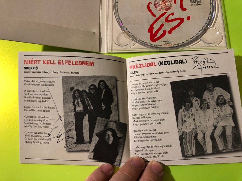 GrundRecords P. Mobil: ÉS? Anniversary Cover Album Audio CD - Autographed (5999860095361)