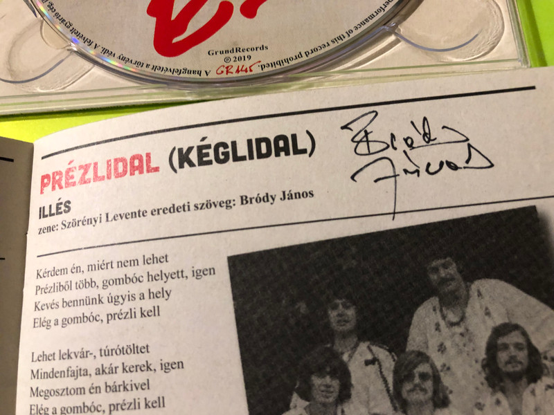 GrundRecords P. Mobil: ÉS? Anniversary Cover Album Audio CD - Autographed (5999860095361)