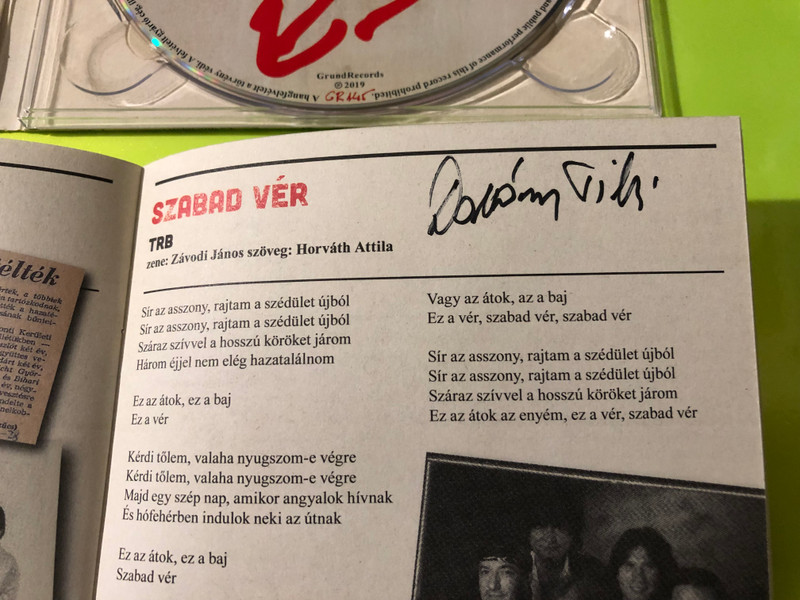 GrundRecords P. Mobil: ÉS? Anniversary Cover Album Audio CD - Autographed (5999860095361)