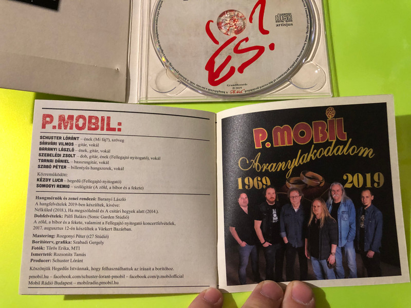 GrundRecords P. Mobil: ÉS? Anniversary Cover Album Audio CD - Autographed (5999860095361)