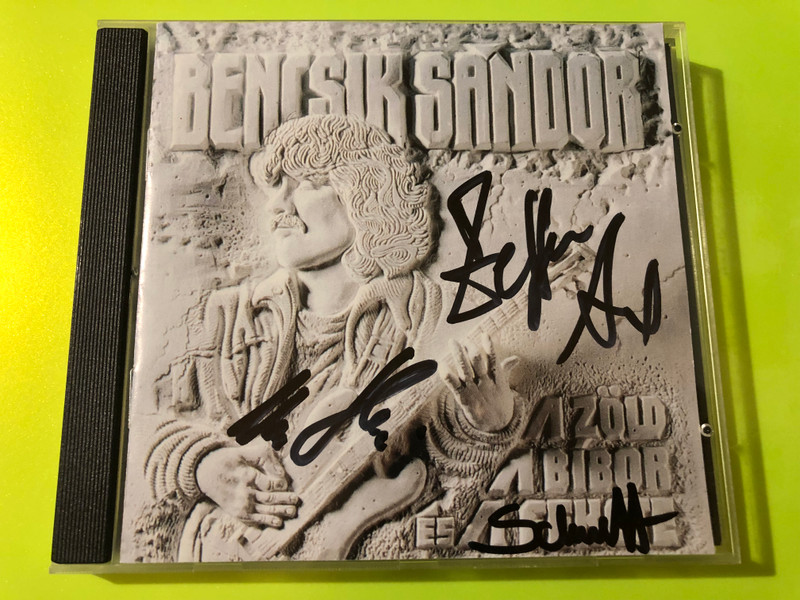 Mega HCD Bencsik Sándor: A zöld, a bíbor és a fekete Anthology CD - Autographed (5991813779229.)