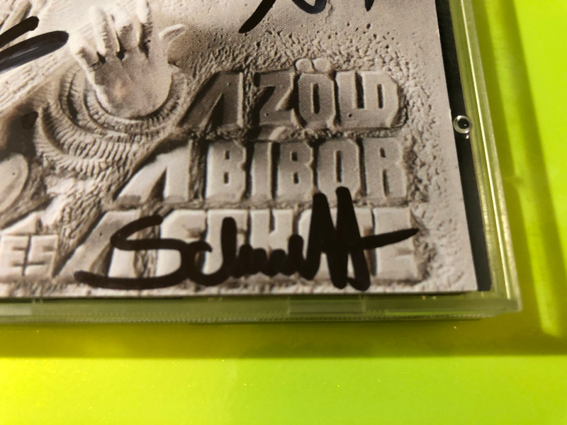 Mega HCD Bencsik Sándor: A zöld, a bíbor és a fekete Anthology CD - Autographed (5991813779229.)