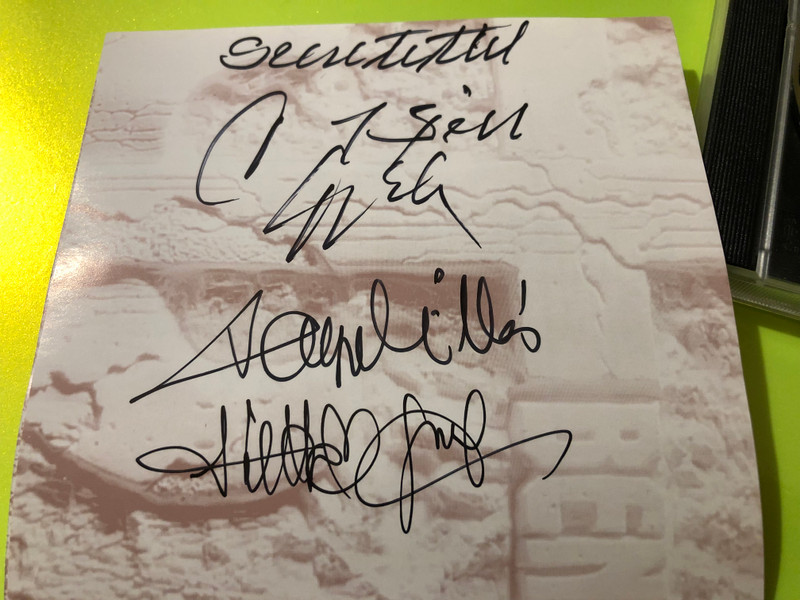 Mega HCD Bencsik Sándor: A zöld, a bíbor és a fekete Anthology CD - Autographed (5991813779229.)